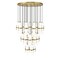 Z-Lite Cayden Chandelier, 27-Light, 36 In.W x 16.75 In.H, Modern Gold/Clear + Etched Opal 1946P-27R-MGLD - alternate 8